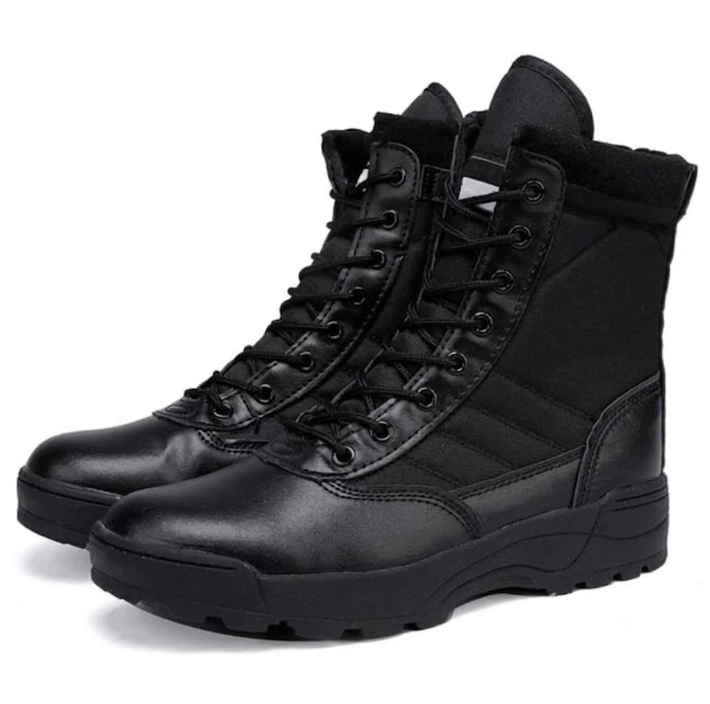 Rambler Military Boot in Black
